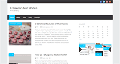 Desktop Screenshot of frankensteinwines.com